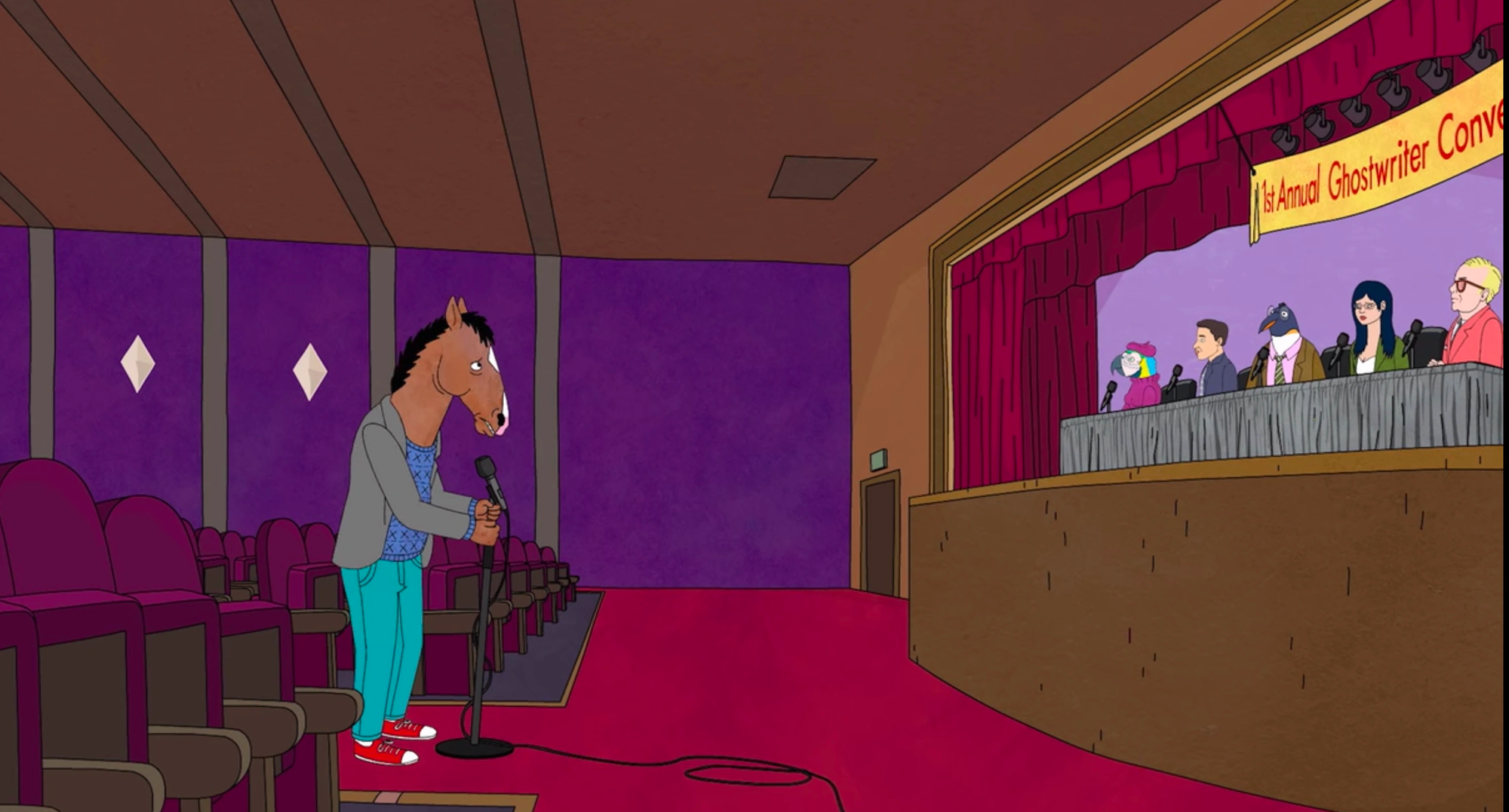 BoJack Horseman: Celebrity Animals and Vices in Hollywoo