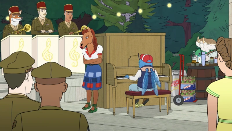 BoJack Horseman: Celebrity Animals and Vices in Hollywoo