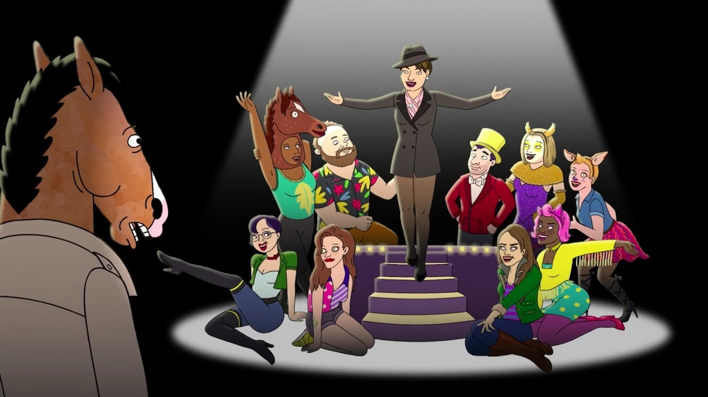 BoJack Horseman: Celebrity Animals and Vices in Hollywoo