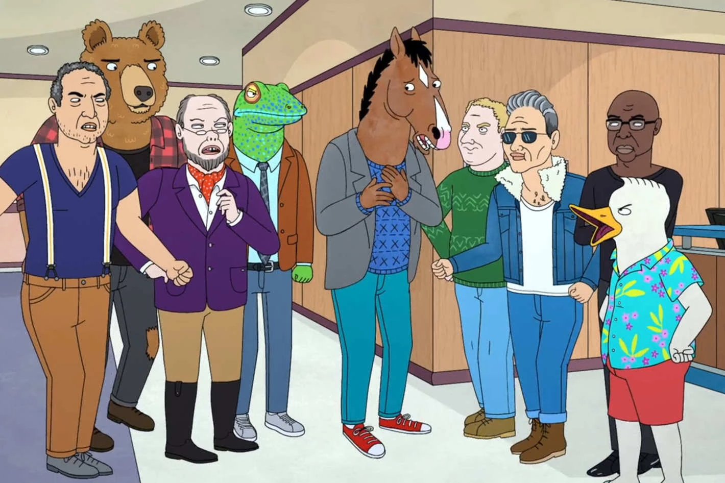 BoJack Horseman: Celebrity Animals and Vices in Hollywoo