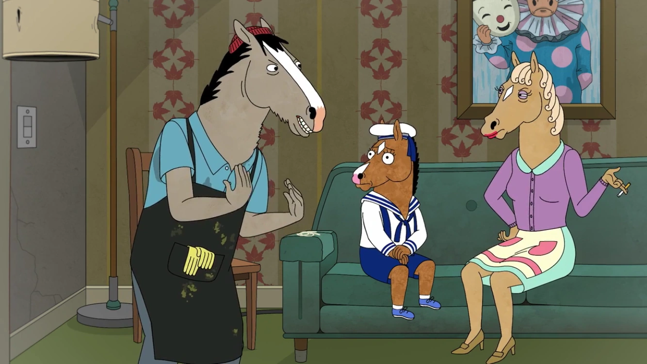 BoJack Horseman: Celebrity Animals and Vices in Hollywoo