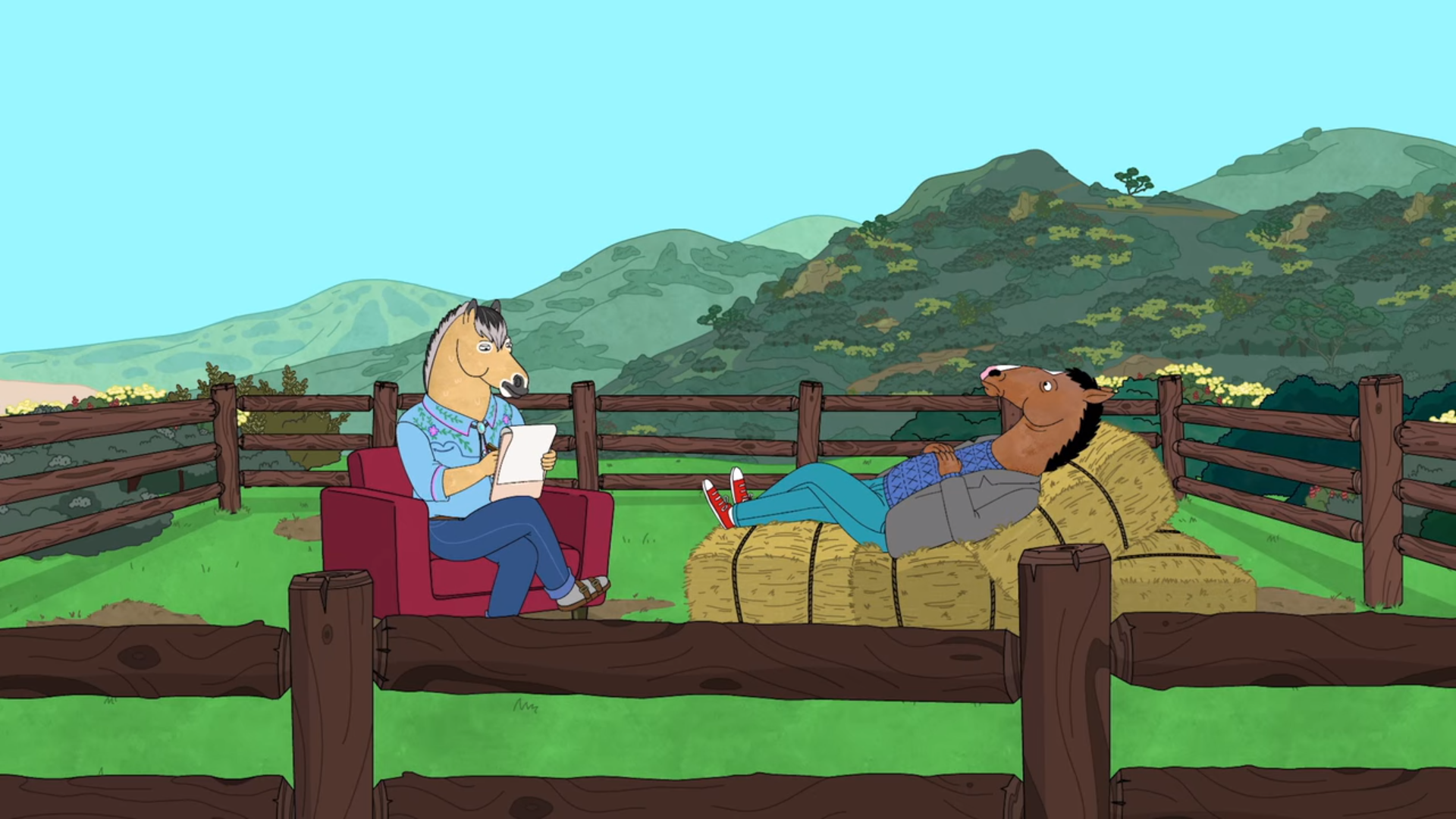 BoJack Horseman: Celebrity Animals and Vices in Hollywoo