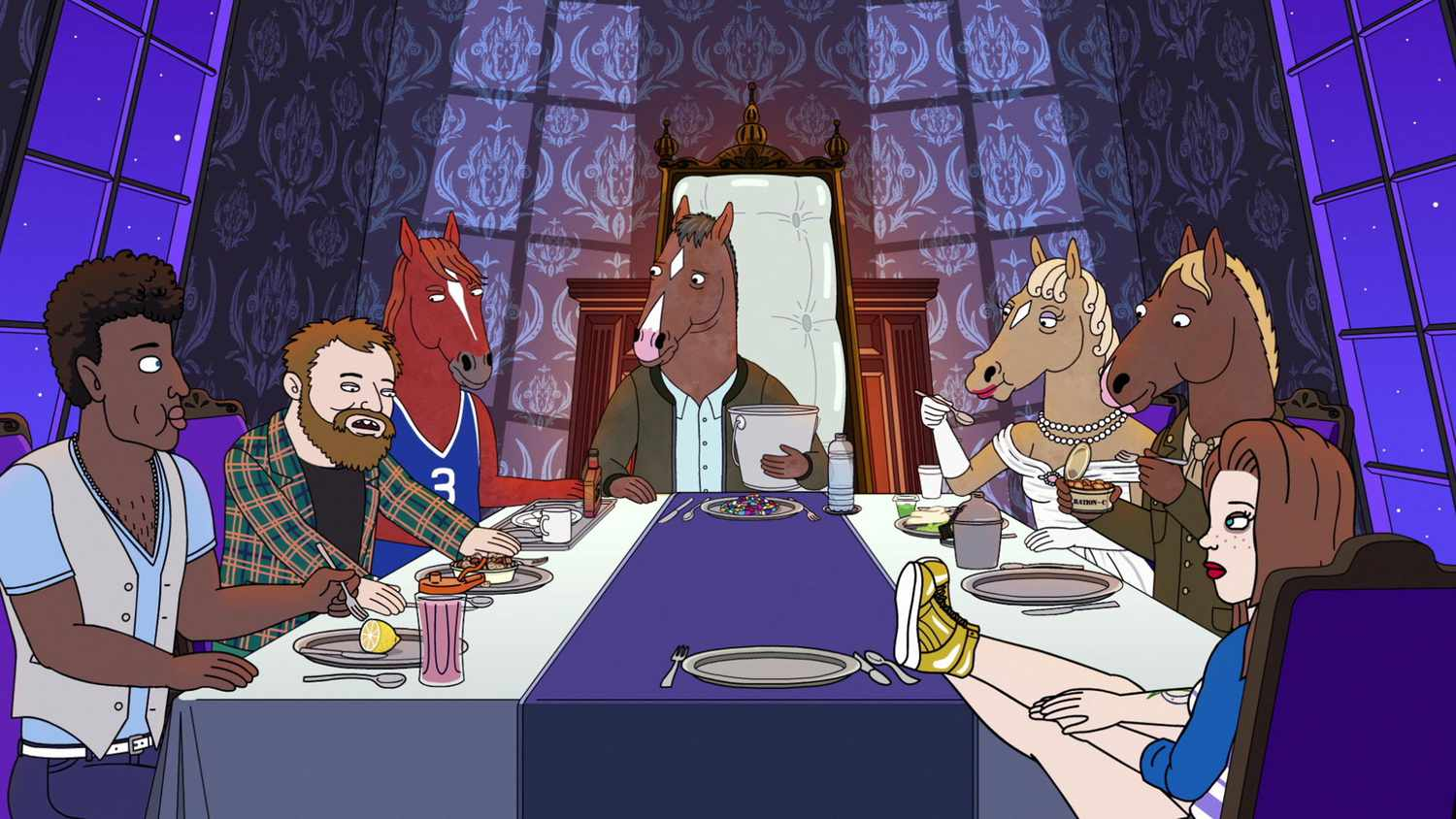 BoJack Horseman: Celebrity Animals and Vices in Hollywoo